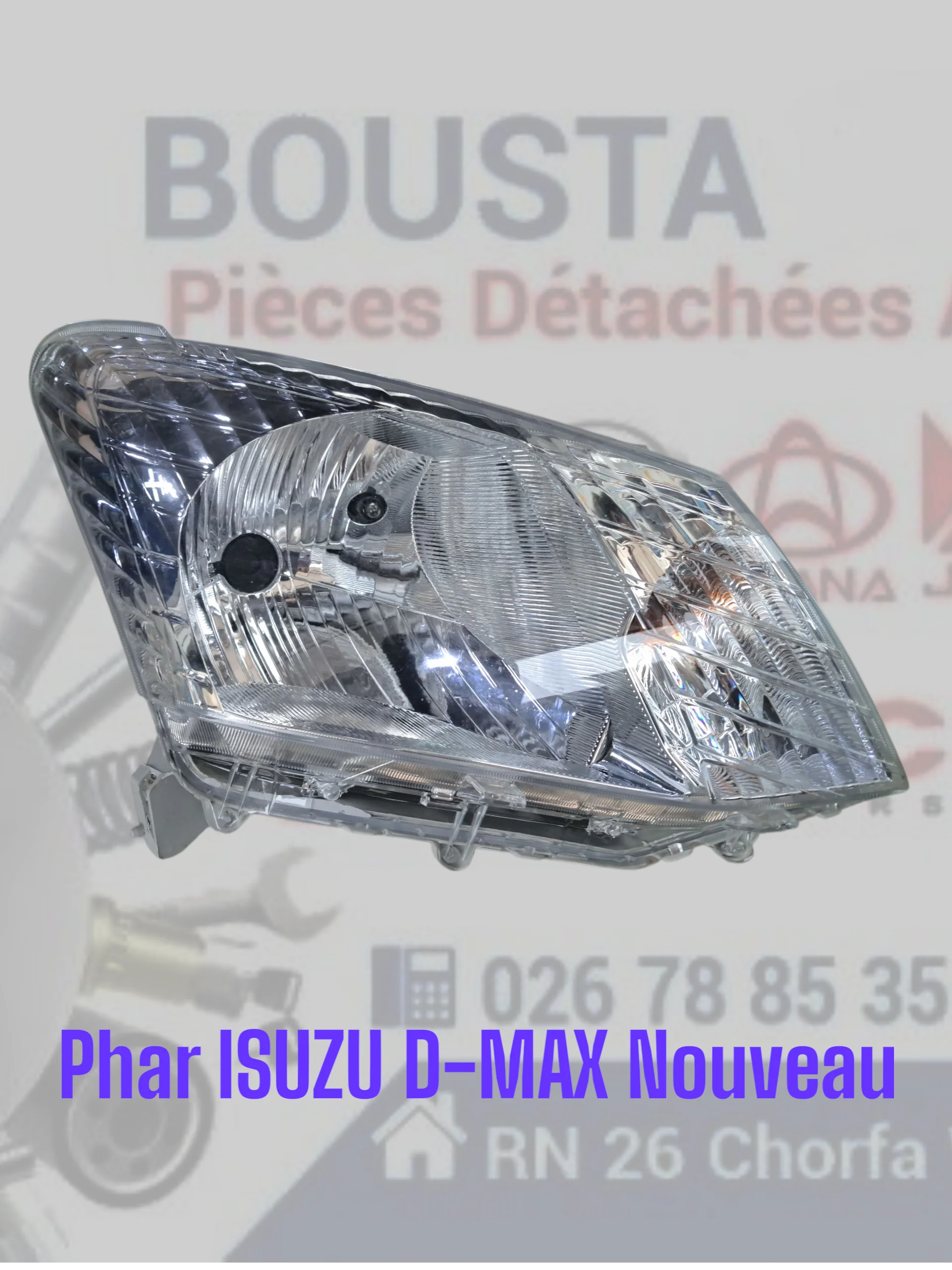 Optique D-MAX / COLORADO 