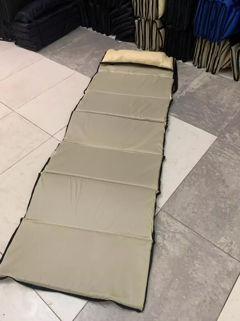 Matelas de Camping Pliable Facile à Transporter 185 x 65 cm