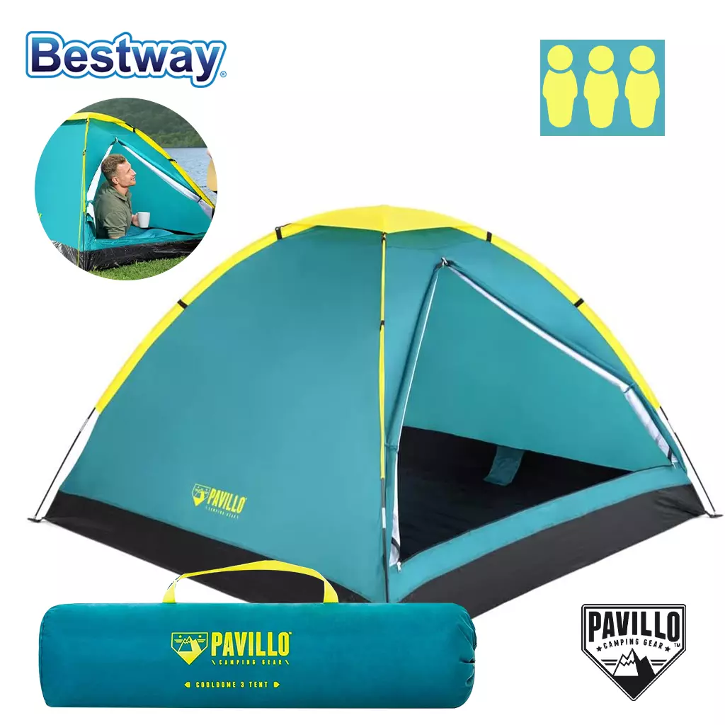 Tente De Randonnée 3 Personnes Bestway 68085