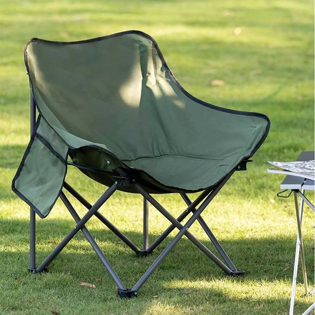 Chaise de Camping Pliante Confortable et Portable Pm